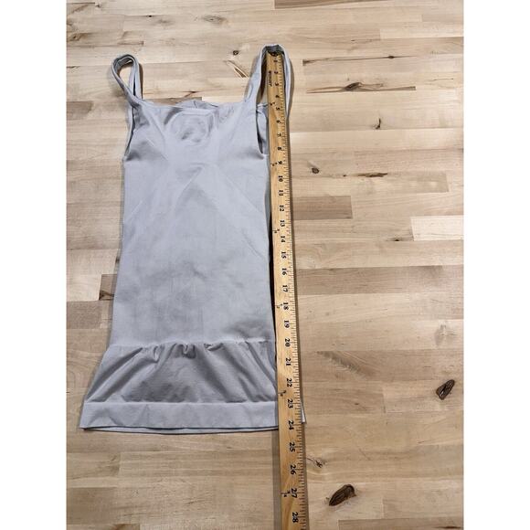 BLANQI Maternity Tank Light Gray Belly Support Top Size S Stretch - Picture 4 of 5